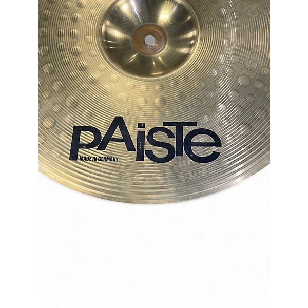 Used Paiste 16in 101 BRASS CRASH Cymbal