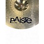 Used Paiste 16in 101 BRASS CRASH Cymbal