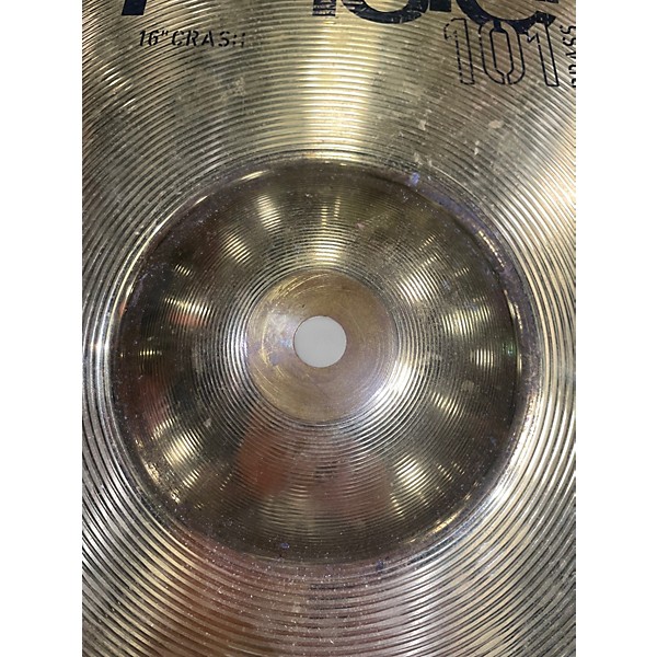 Used Paiste 16in 101 BRASS CRASH Cymbal
