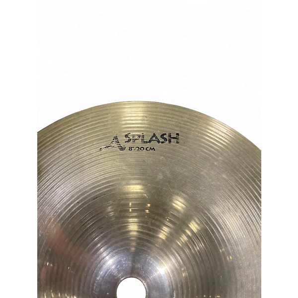 Used Zildjian 8in A Custom Splash Cymbal