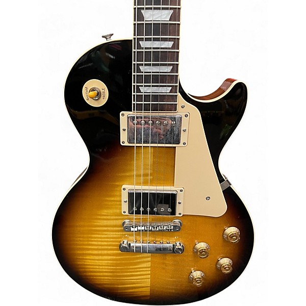 Used 2023 Gibson Les Paul Standard 50's Vintage Sunburst Solid Body Electric Guitar