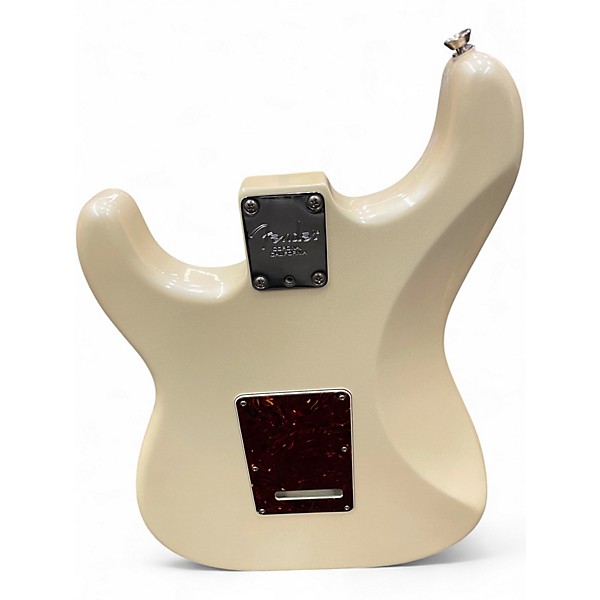 Used Fender AMERICAN SHOWCASE STRATOCASTER Olympic Pearl Solid Body Electric Guitar