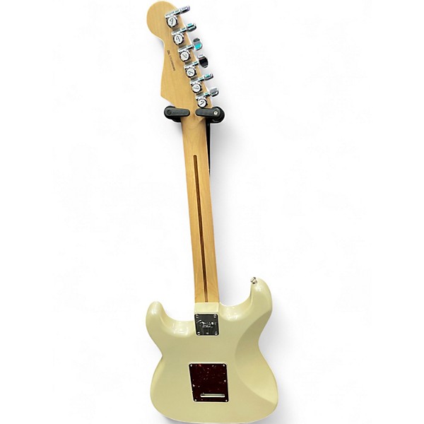 Used Fender AMERICAN SHOWCASE STRATOCASTER Olympic Pearl Solid Body Electric Guitar