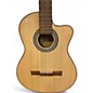Used Lucero LC150SCE Natural Classical Acoustic Electric Guitar