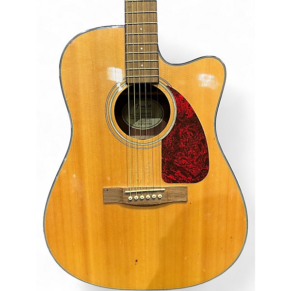 Used Fender CD140SCE Natural Acoustic Electric Guitar