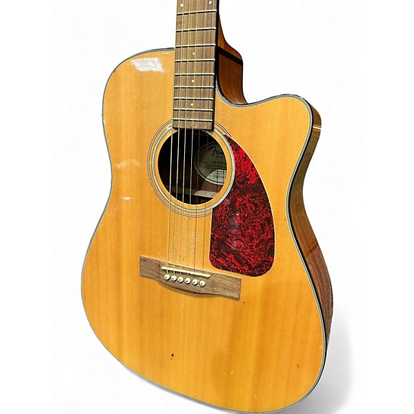 Used Fender CD140SCE Natural Acoustic Electric Guitar