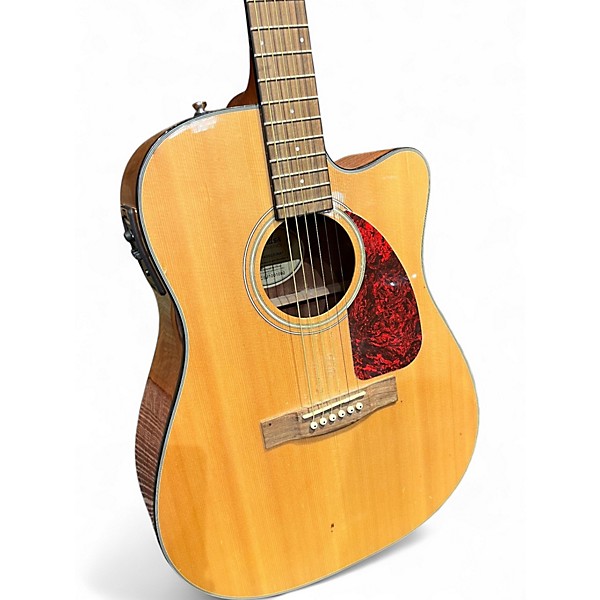 Used Fender CD140SCE Natural Acoustic Electric Guitar