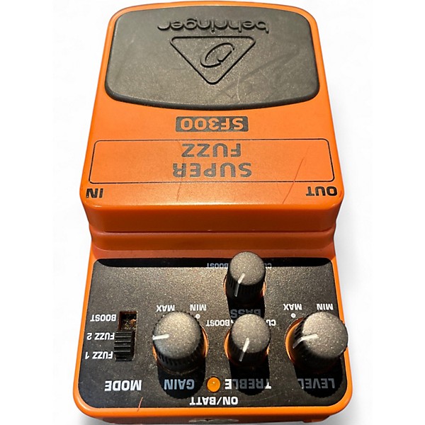 Used Behringer SF300 Super Fuzz Effect Pedal