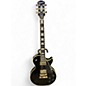 Used Epiphone Les Paul Custom Pro Ebony Solid Body Electric Guitar thumbnail