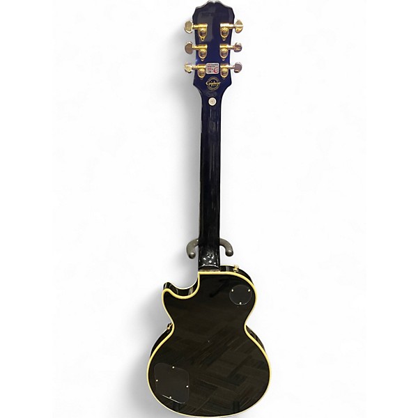 Used Epiphone Les Paul Custom Pro Ebony Solid Body Electric Guitar