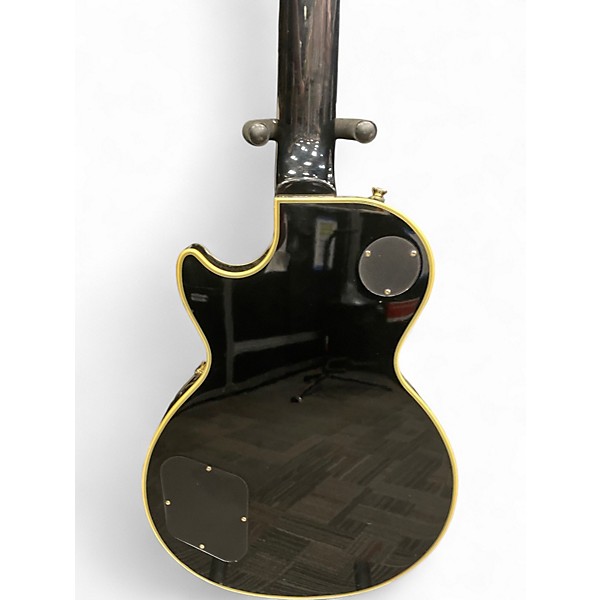 Used Epiphone Les Paul Custom Pro Ebony Solid Body Electric Guitar