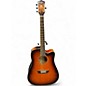 Used Washburn WD75SCE Sunburst Acoustic Electric Guitar thumbnail