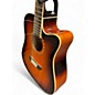 Used Washburn WD75SCE Sunburst Acoustic Electric Guitar