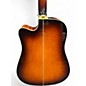 Used Washburn WD75SCE Sunburst Acoustic Electric Guitar