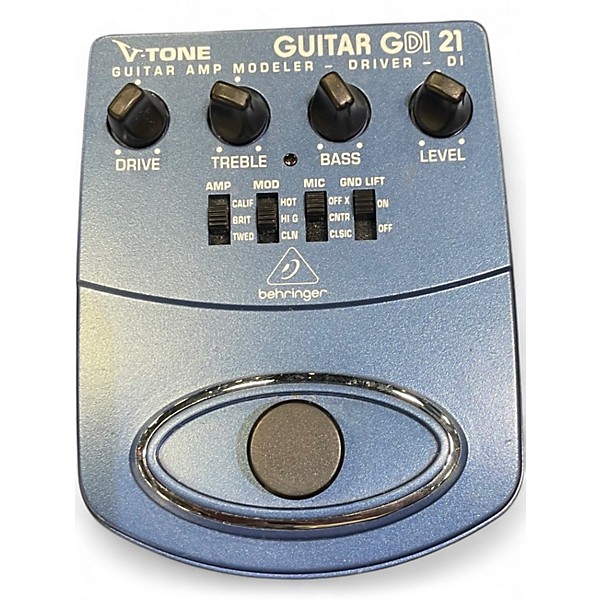 Used Behringer GDI21 V-Tone Guitar Driver Effect Pedal
