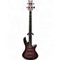 Used Schecter Guitar Research STILLETO STUDIO 4 Purple Electric Bass Guitar thumbnail
