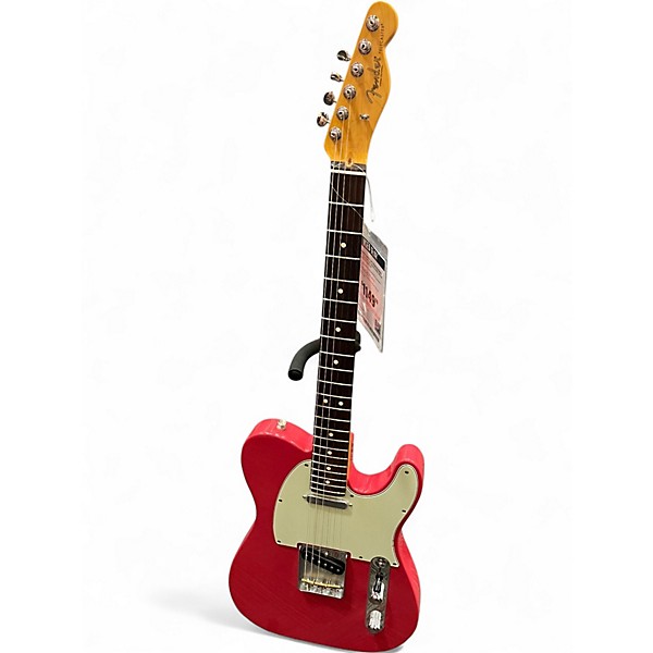 Used Fender American Professional Classic Telecaster Dakota Red Solid Body Electric Guitar