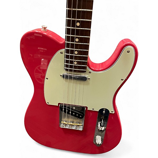 Used Fender American Professional Classic Telecaster Dakota Red Solid Body Electric Guitar