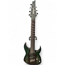 Used Ibanez RGIM7BC Green Solid Body Electric Guitar