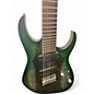 Used Ibanez RGIM7BC Green Solid Body Electric Guitar