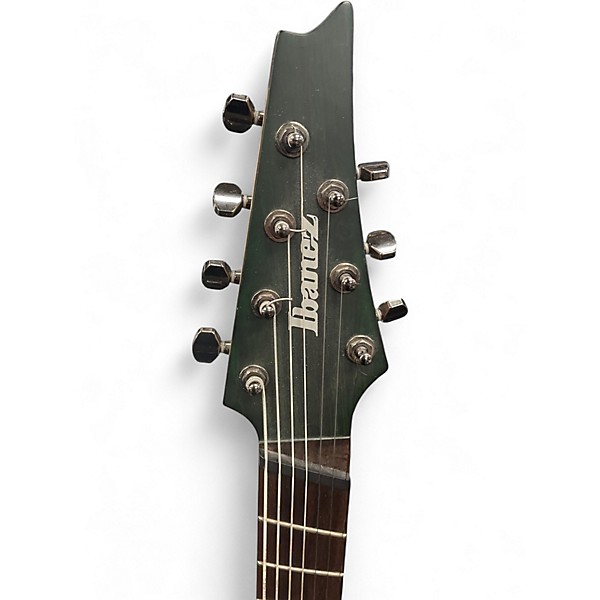 Used Ibanez RGIM7BC Green Solid Body Electric Guitar