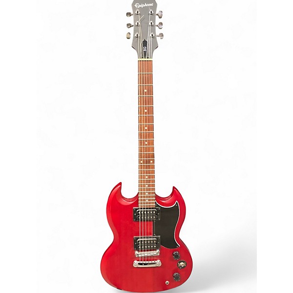 Used Epiphone SG Tribute Faded Cherry Solid Body Electric Guitar