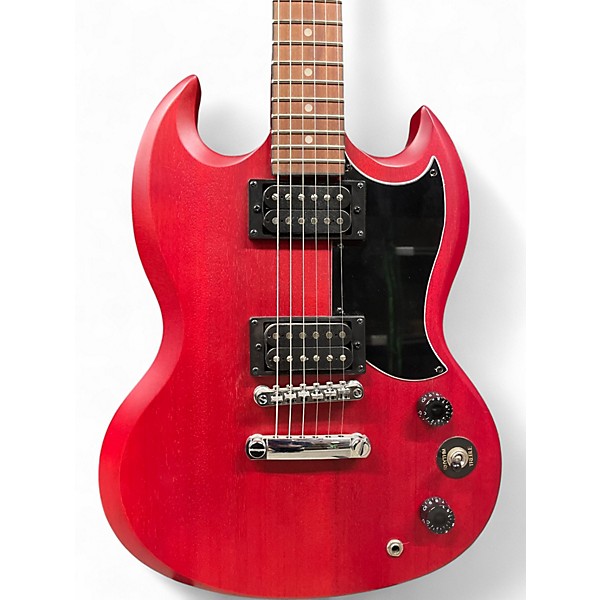 Used Epiphone SG Tribute Faded Cherry Solid Body Electric Guitar