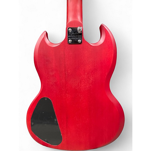 Used Epiphone SG Tribute Faded Cherry Solid Body Electric Guitar