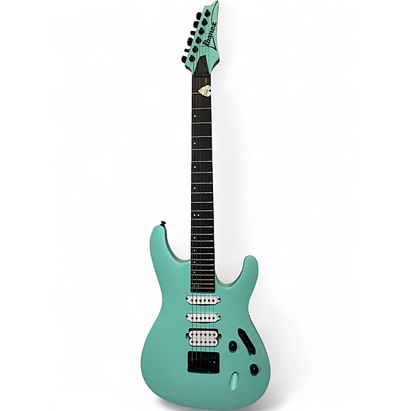 Used Ibanez S561 Seafoam Green Solid Body Electric Guitar