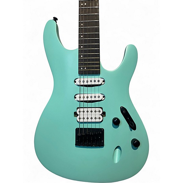 Used Ibanez S561 Seafoam Green Solid Body Electric Guitar
