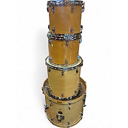 Used Yamaha 4 Piece Stage Custom Natural Drum Kit