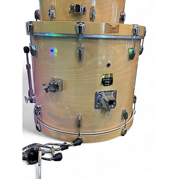 Used Yamaha 4 Piece Stage Custom Natural Drum Kit