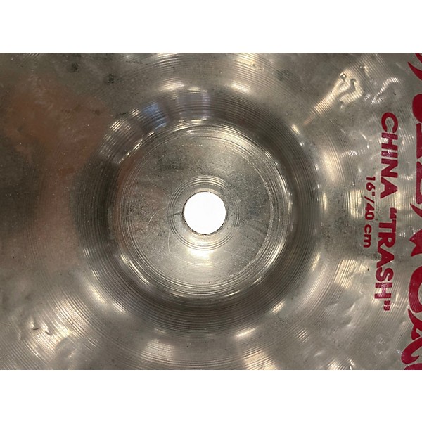 Used Zildjian 16in Oriental China Trash Cymbal