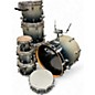 Used PDP by DW 8 Piece X7 Series 8 Piece Drum Set Silver Sparkle Fade Drum Kit thumbnail