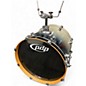 Used PDP by DW 8 Piece X7 Series 8 Piece Drum Set Silver Sparkle Fade Drum Kit