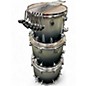Used PDP by DW 8 Piece X7 Series 8 Piece Drum Set Silver Sparkle Fade Drum Kit