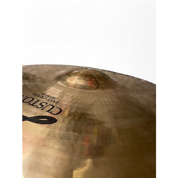 Used Zildjian 18in A Custom Fast Crash Cymbal