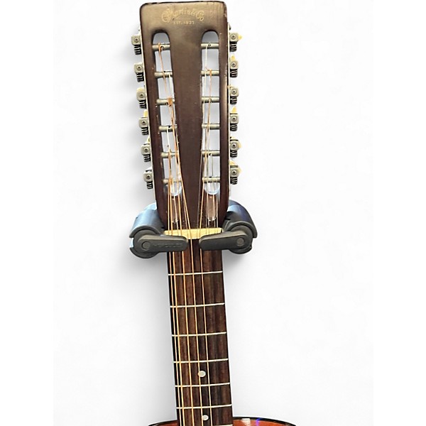 Vintage 1972 Martin d12-20 Natural 12 String Acoustic Guitar