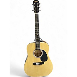 Used Squier ACOUSTIC GUITAR Natural Acoustic Guitar