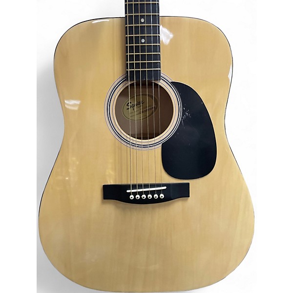 Used Squier ACOUSTIC GUITAR Natural Acoustic Guitar