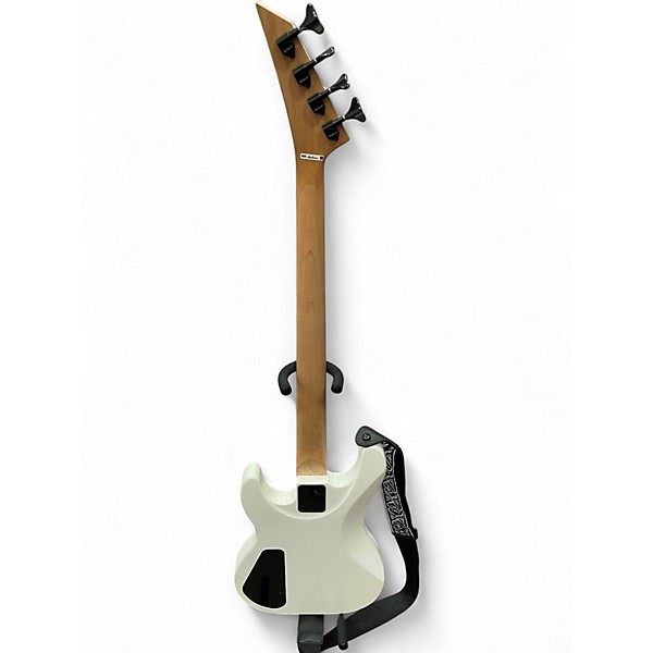 Used Jackson JS2 Concert Classic White Electric Bass Guitar