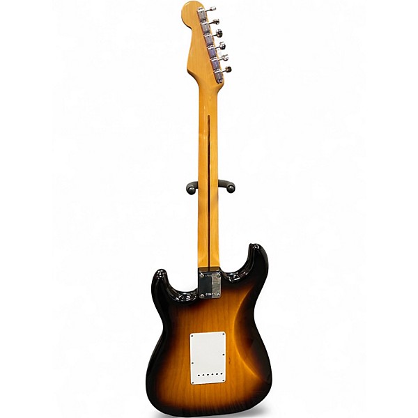 Used 2025 Fender 70th Anniversary American Vintage 1954 Strat 3 Color Sunburst Solid Body Electric Guitar