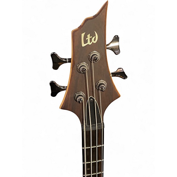 Used ESP LTD B204 Natural Electric Bass Guitar