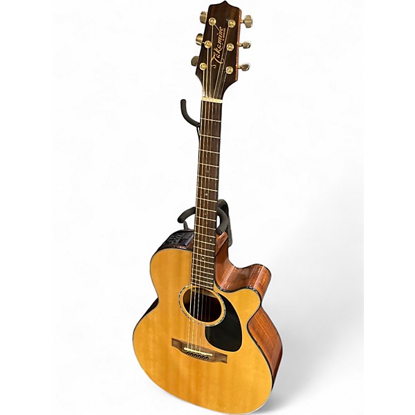 Used Takamine EG440SC Natural Acoustic Electric Guitar