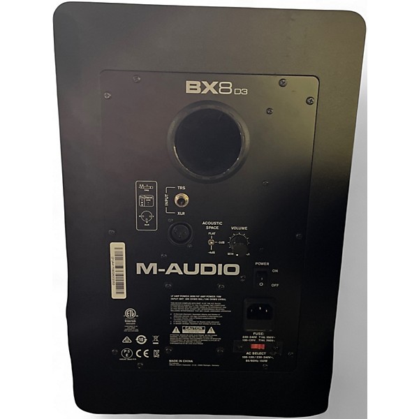 Used M-Audio BX8 D3 PAIR Powered Monitor