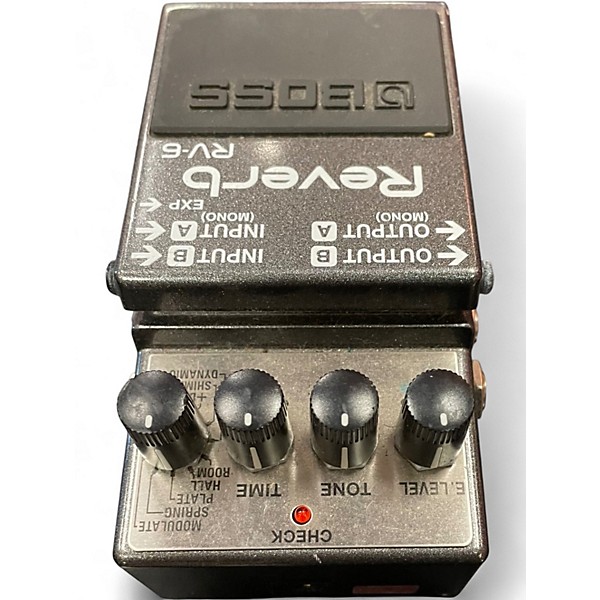 Used BOSS RV6 Digital Reverb Effect Pedal