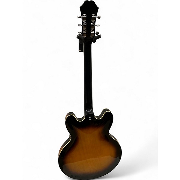 Used Epiphone Casino Vintage Sunburst Hollow Body Electric Guitar