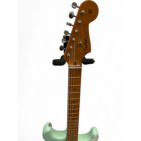 Used Fender Standard Stratocaster Seafoam Green Solid Body Electric Guitar