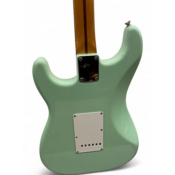 Used Fender Standard Stratocaster Seafoam Green Solid Body Electric Guitar