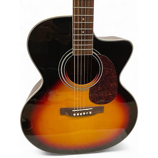 Used Sunlight GWJ-2600 Sunburst Acoustic Electric Guitar